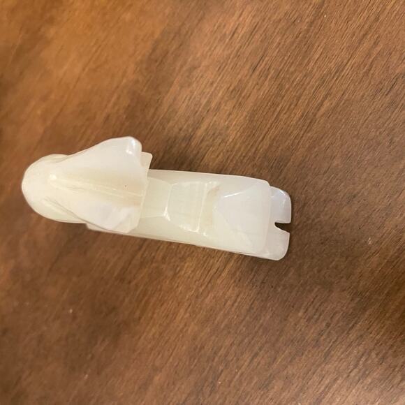 Carved Onyx bunny rabbit Asian - Picture 3 of 9